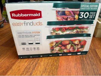 30 Piece Food Containers and Lids