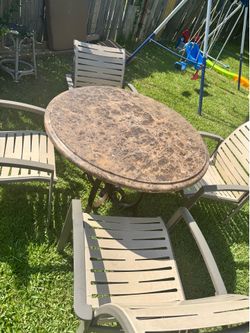 Outdoor table