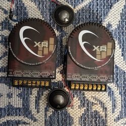 JL AUDIO TWEETER AND CROSSOVER