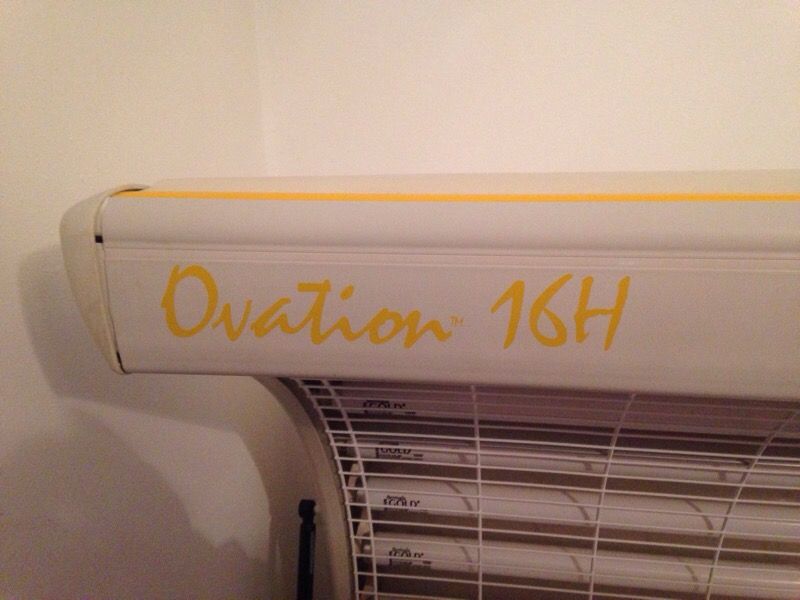 Ovation 16H tanning bed good condition 2 extra boxes of bulbs $900 call Tim {contact info removed}