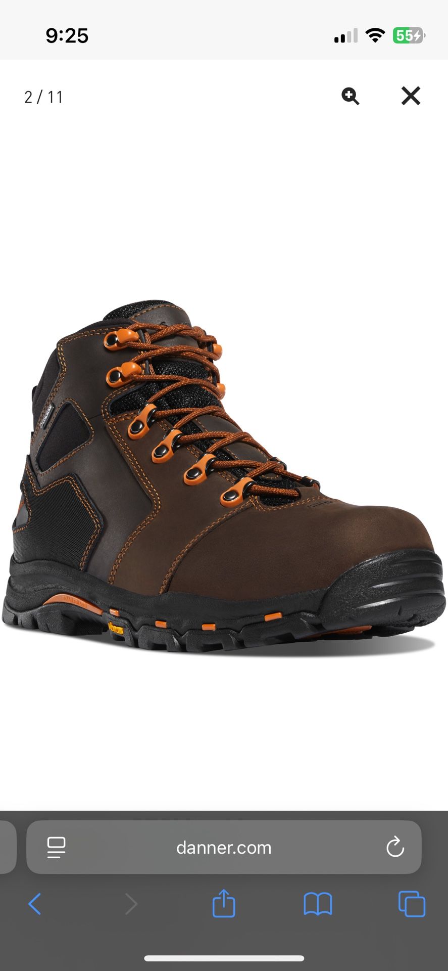Danner Work Boots Size 11