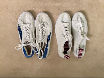Two pairs Nautical and  other brand  size 9 woman for the price of one