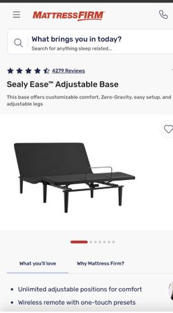 Queen Tempur-pedic Mattress And Sealy Adjustable Base