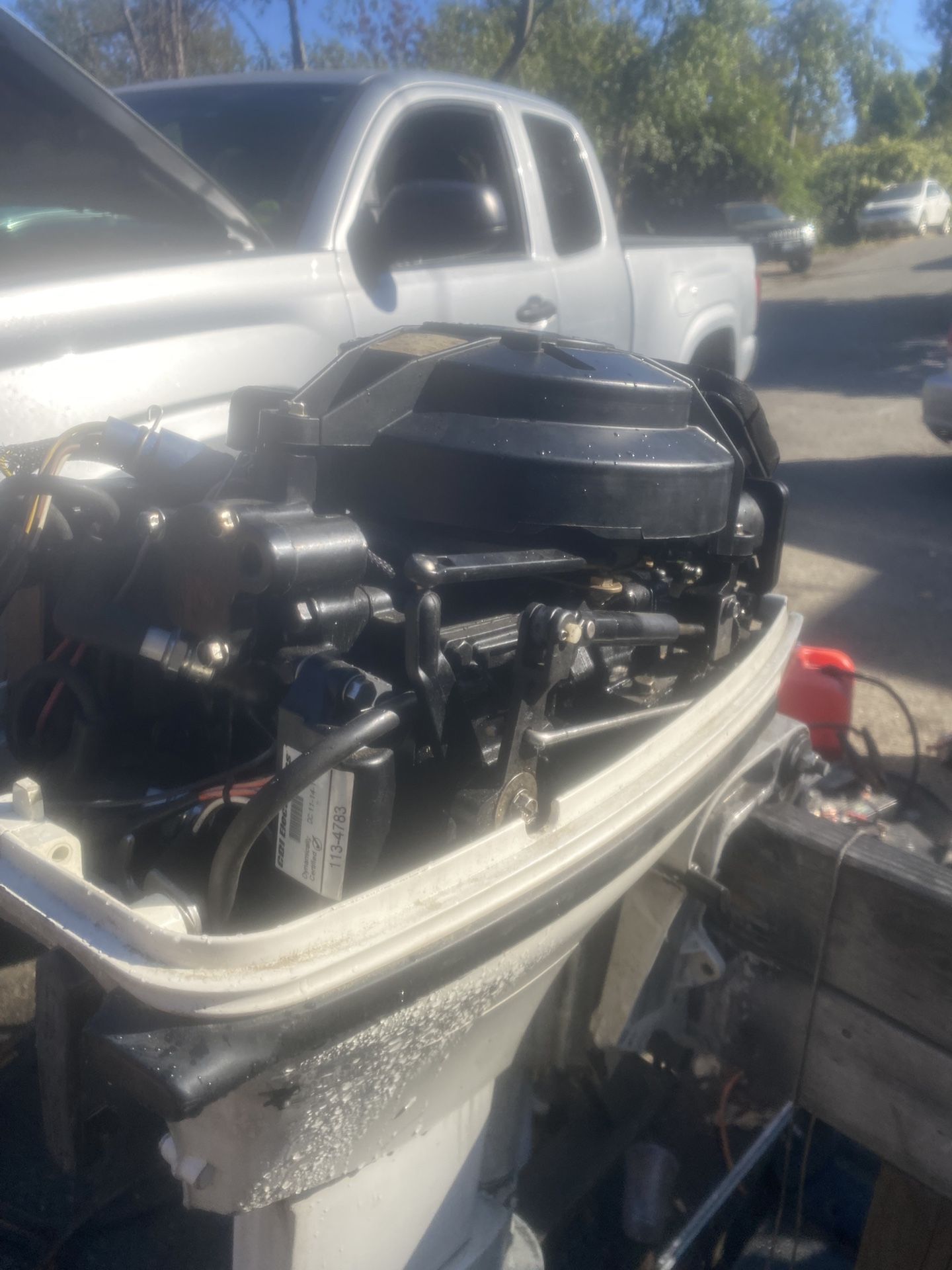 15hp Johnson Long Shaft 2 Stroke 