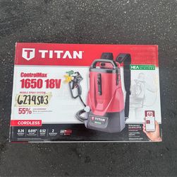 Titan ControlMax 1650 18V Cordless Paint Sprayer