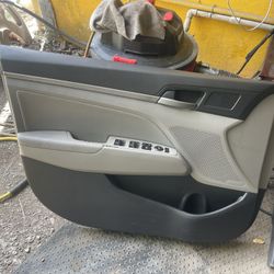 Hyundai Elantra 2017-2020 Driver Door Panel 