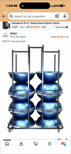 BOSU Storage Rack