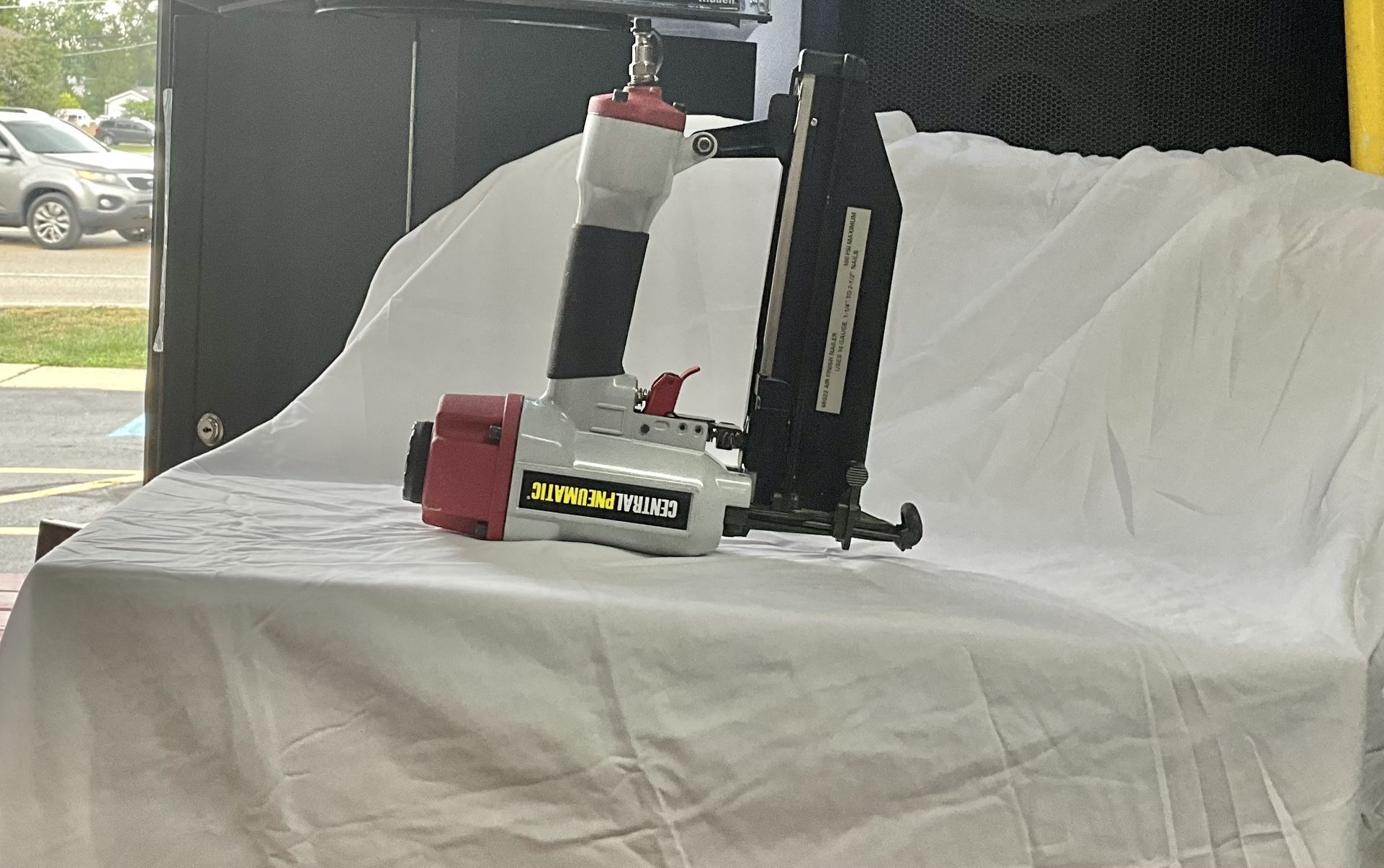 Central Pneumatic Nail Gun