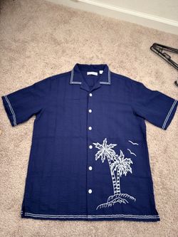 Caribbean Seersucker Matching Shirt and Shorts Set