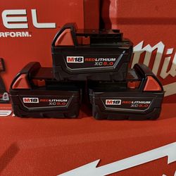 New Milwaukee 5.0 batteries no less than $50 each Read !!!
