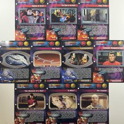 STAR TREK UNIVERSE COLLECTOR CARD BINDER CELLS