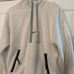Size Large Nike Sherpa 3/4 Zip Pristine Condition 