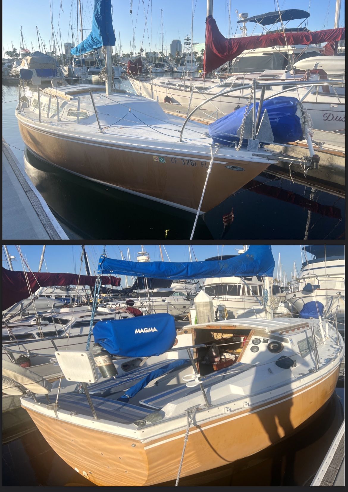Catalina 27 Sailboat