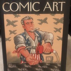 COMIC ART NUMBER FIVE With Comic Strip by Rick Prol 2004