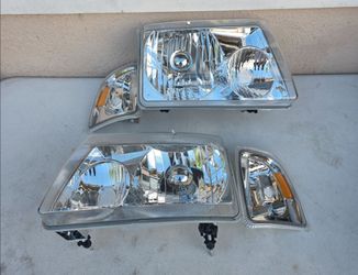 01-11 Ford Ranger Headlights Luces Focos Micas Faros Faroles Headlamps