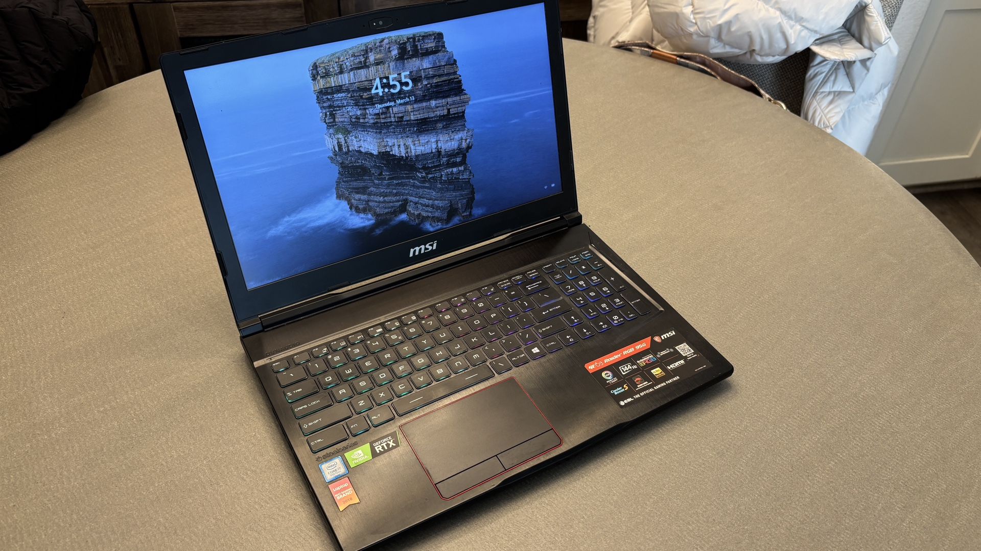 Gaming laptop