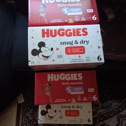 Size 6 Huggies 