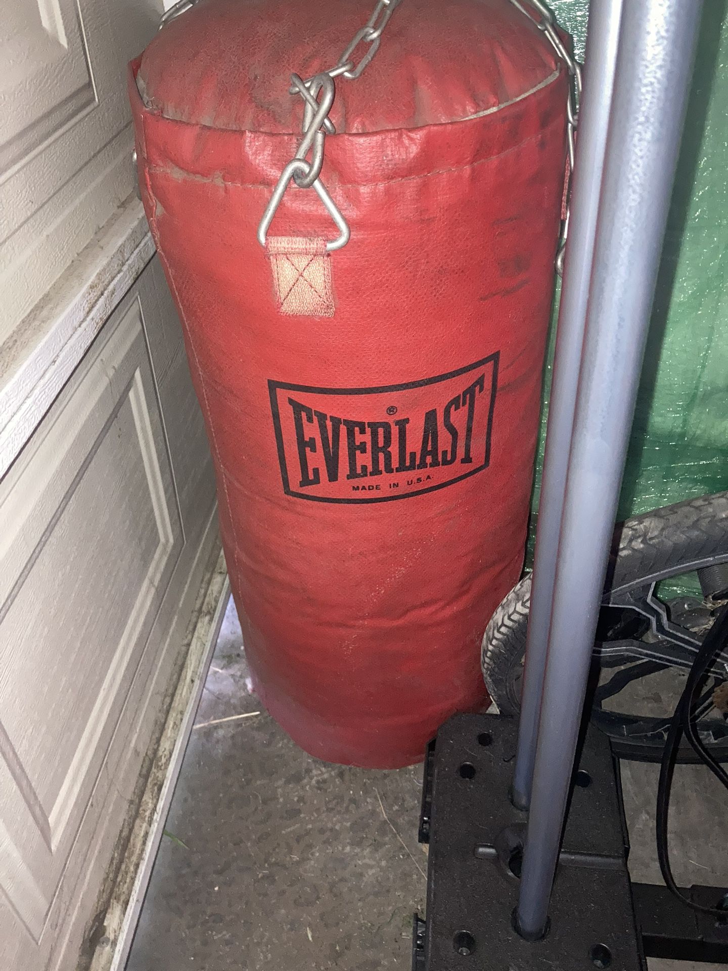 Everlast Red Punching Bag 