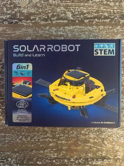 Band New Solar Robot - STEM building/learning project