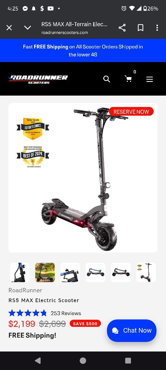 Kaabo Mantis Electric Scooter
