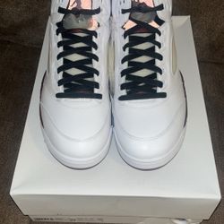 Early Release Jordan 5 Retro x A Ma Maniere BURGANDY CRUSH SIZE 13 New in Box