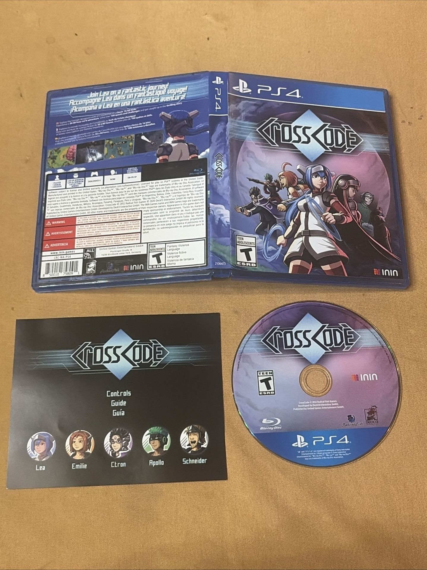 CrossCode - Sony PlayStation 4 PS4 Complete