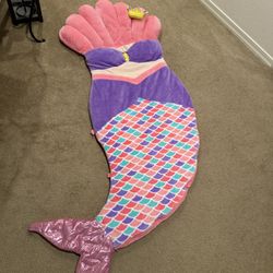 Girl Mermaid Sleeping Bag
