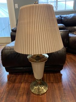 Vintage brass Stiffle Lamp