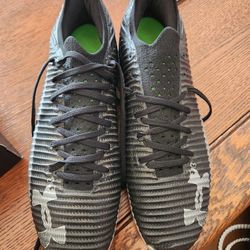 Under Armor Cleats Size 12 Worn Once