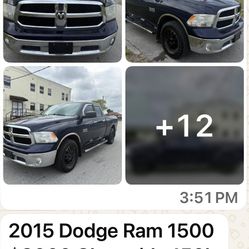2015 Dodge Ram  1500 4x4 4 Doors 