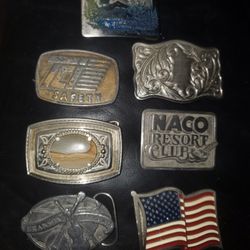 Vintage Belt Buckles 