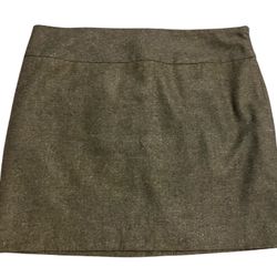 The Limited Hunter Green Wool Blend Mini Skirt – Size 12