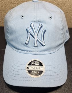 *NEW* New Era 9Twenty MLB New York Yankees Sky Blue Women’s Hat Cap Adjustable