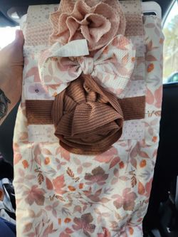 Lilly Bloom Blanket And Headwraps