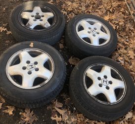 Honda rims and tires for sale