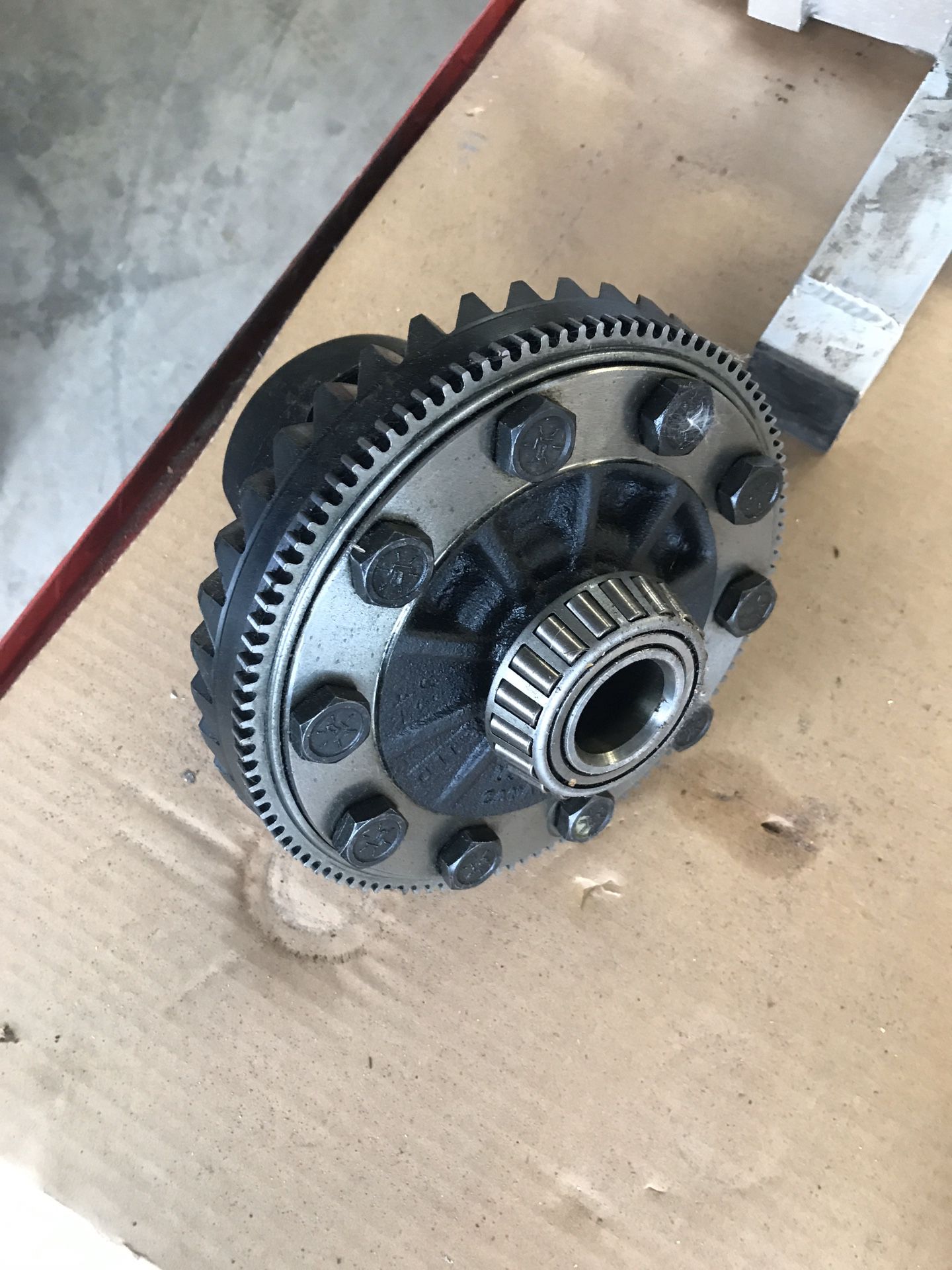 GM 10 bolt 7.5, 7 5/8 GM posi unit. 2:73 gears limited slip most common use is 90’s S10 or equivalent. New condition.