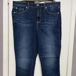 Torrid Plus Size Sky High Skinny Jeans 16 S