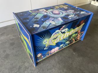 Wooden Toy Box Disney Pixar Toys 24”x15”x15”