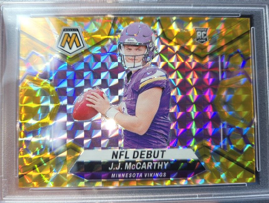 2024 Mosaic Jj McCarthy YELLOW REACTIVE