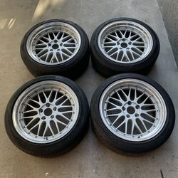 18 Inch BBS SlideWorx Rims Wheels 5x114.3 