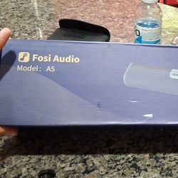Fosi A5 Center Channel Blue Tooth $48 New In Box