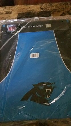 New NFL Carolina Panthers drawstring bag