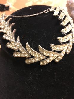 Rhinestone bracelet