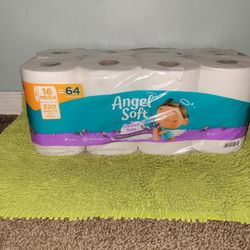 Angel Soft 16 Rolls Scented Tube Fresh Lavender 
