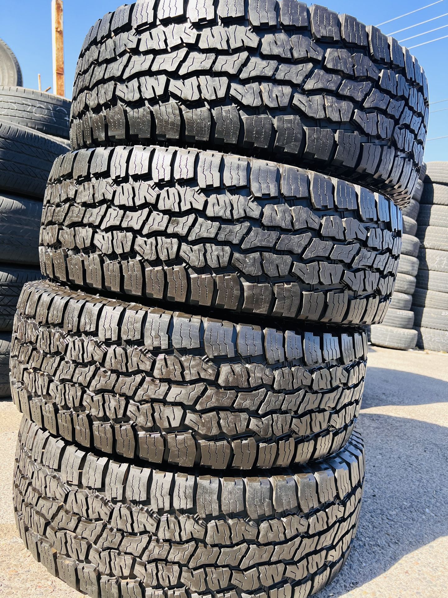 265-70-16 New Take Off Set Of Open Range Mazama Tires For Sale