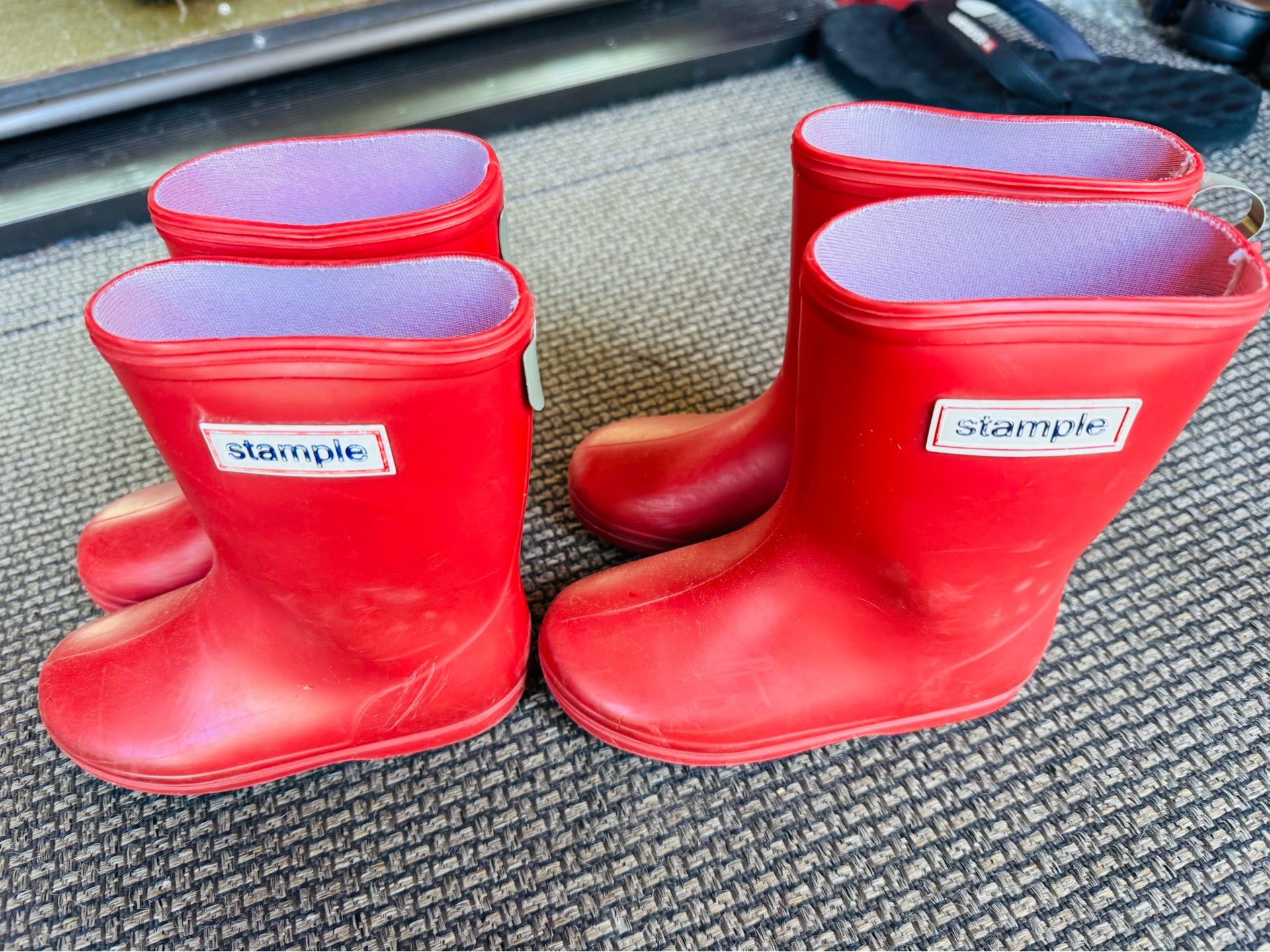 stample rain boots 16cm/US9