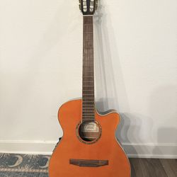 MOVE OUT SALE: Ibanez Semi Electric Acoustic Nylon Guitar