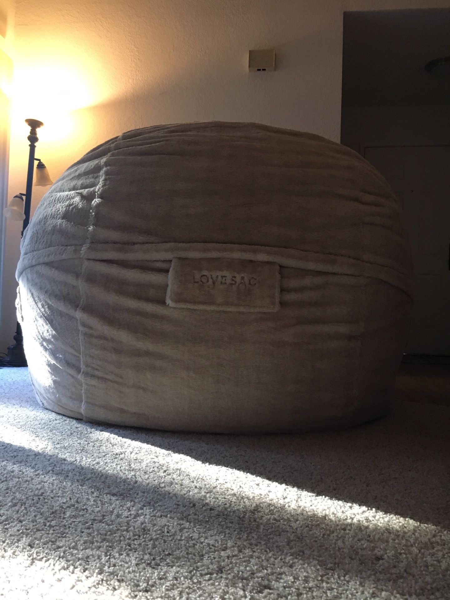 Lovesac - "Supersac" Oversized bean bag chair for Sale in Santa Clara ...