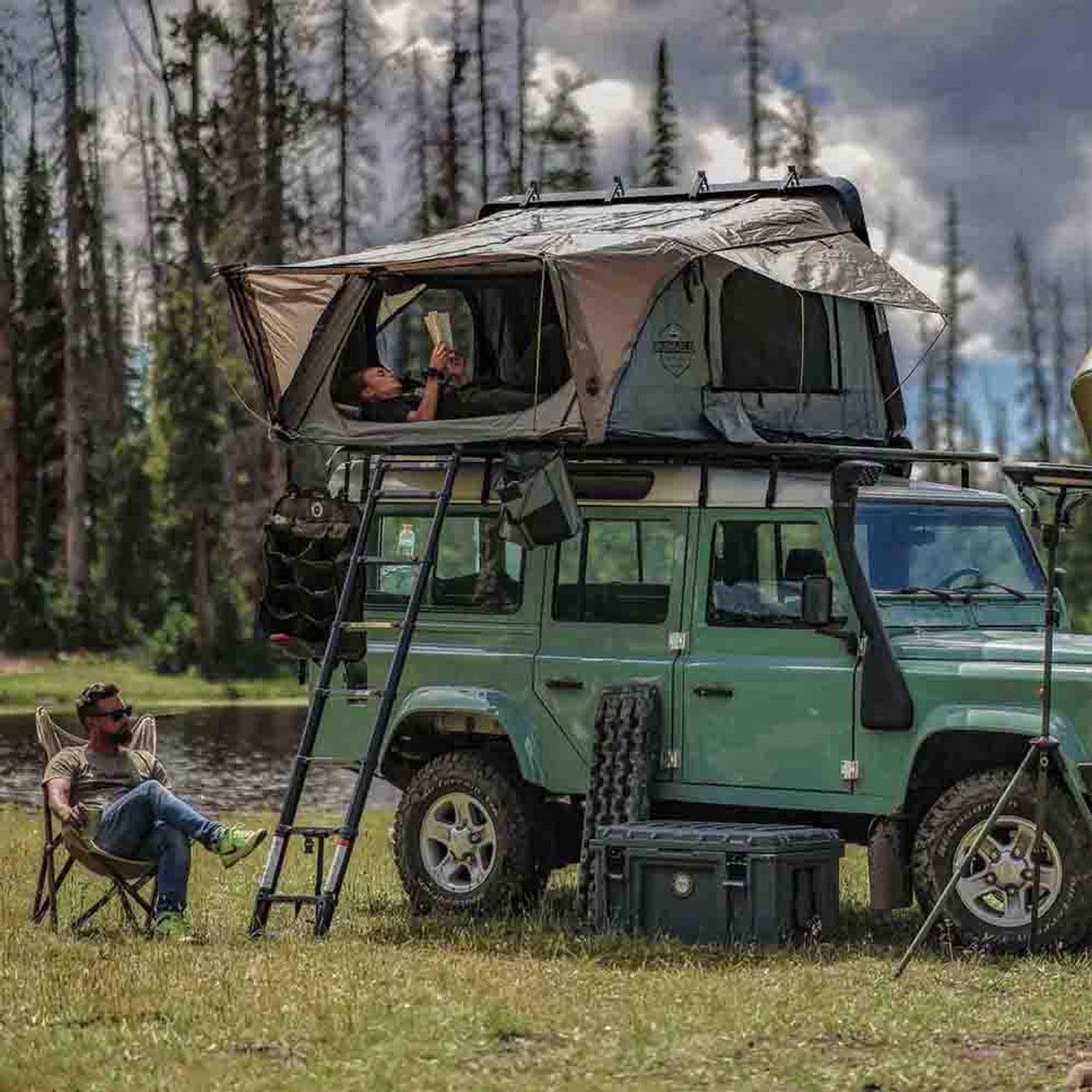 King-Size Rooftop Tent Overland Bushveld