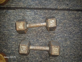 15 pound weights